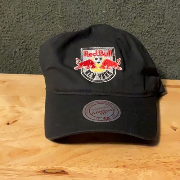 Mitchell & Ness Red Bull New York MLS Sliderback Hat - New - Picture 1 of 9